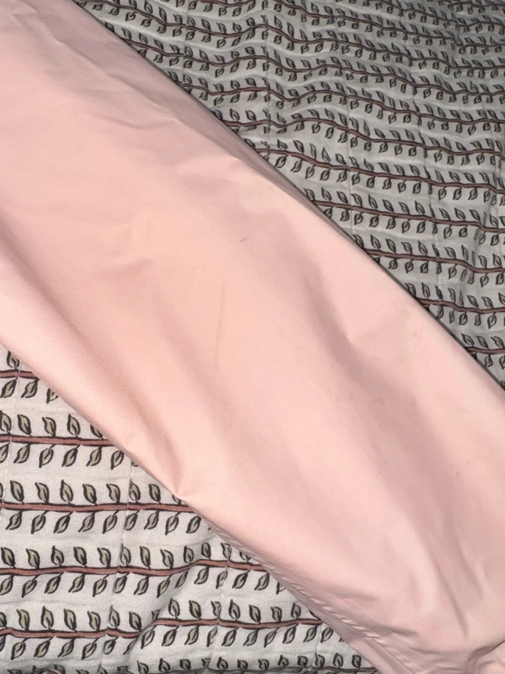 The North Face Light Pink and Black Hooded Shell Jacket